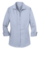 Red House Women's 3/4-Sleeve Nailhead Non-Iron Shirt. RH69 Red House