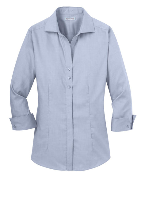 Red House Women's 3/4-Sleeve Nailhead Non-Iron Shirt. RH69 Red House