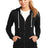 District Juniors Core Fleece Full-Zip Hoodie. DT290 District