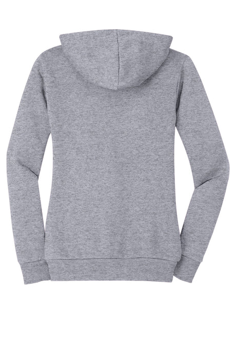 District Juniors Core Fleece Full-Zip Hoodie. DT290 District