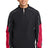 Sport-Tek Men's   Piped Colorblock 1/4-Zip Wind Shirt