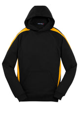 Sport-Tek Youth   Sleeve Stripe Pullover Hooded Sweatshirt-3