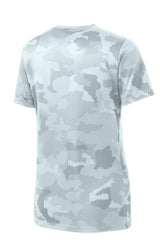 Sport-Tek Women's   CamoHex V-Neck Tee-4