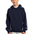 Sport-Tek Youth   Sleeve Stripe Pullover Hooded Sweatshirt-1