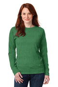 Anvil Women's   French Terry Crewneck Sweatshirt-1