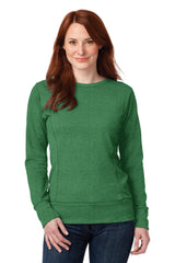 Anvil Women's   French Terry Crewneck Sweatshirt-1