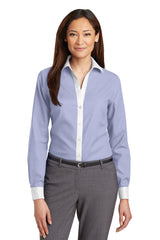 Red House Women's Non-Iron Diamond Dobby Shirt. RH77 Red House