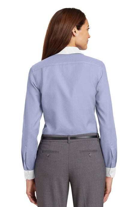 Red House Women's Non-Iron Diamond Dobby Shirt. RH77 Red House