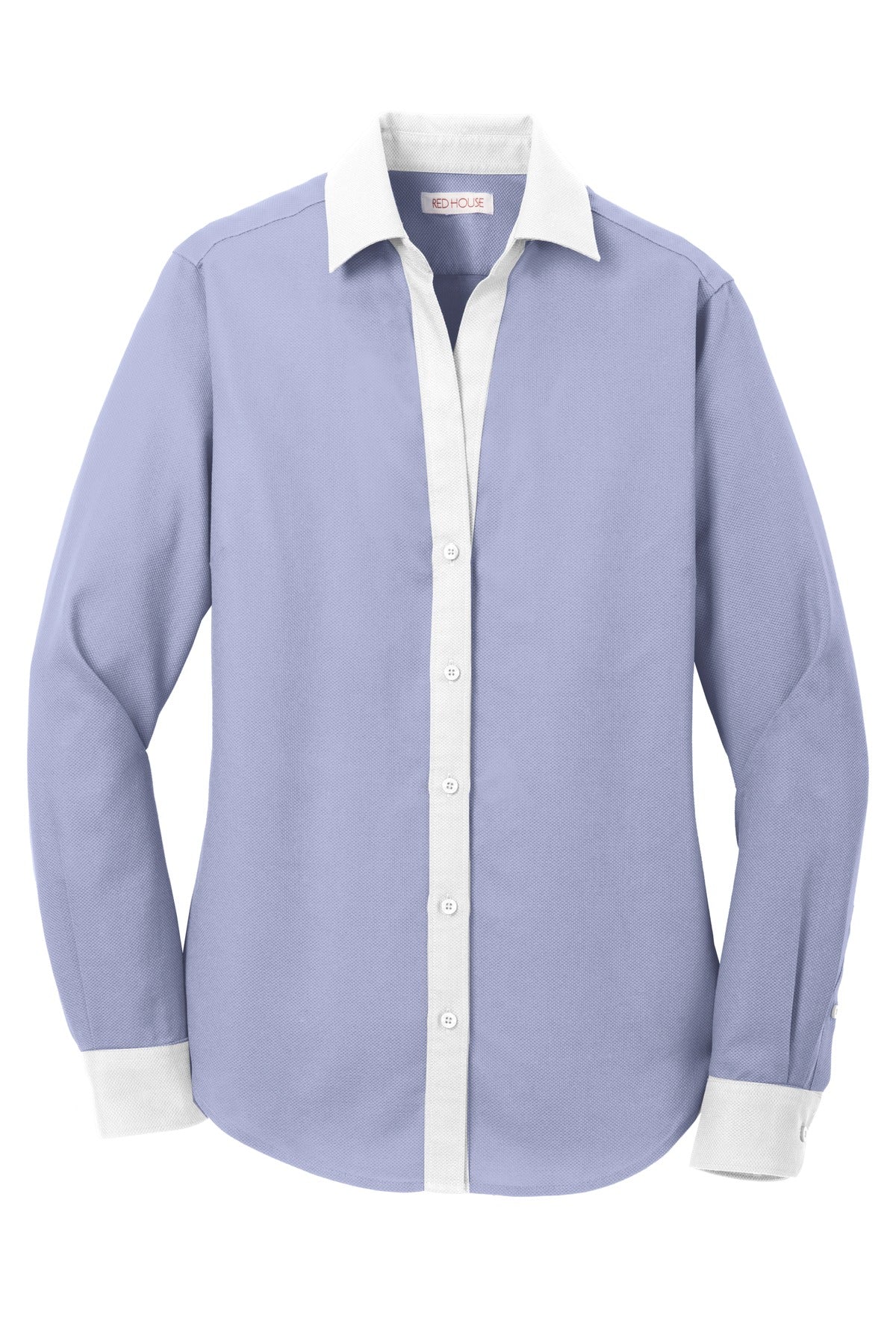 Red House Women's Non-Iron Diamond Dobby Shirt. RH77 Red House