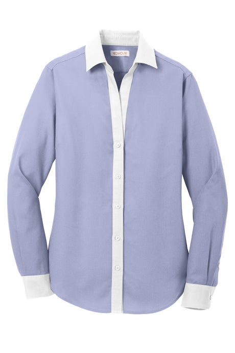 Red House Women's Non-Iron Diamond Dobby Shirt. RH77 Red House