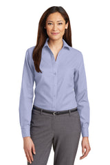 Red House Women's Non-Iron Diamond Dobby Shirt. RH77 Red House
