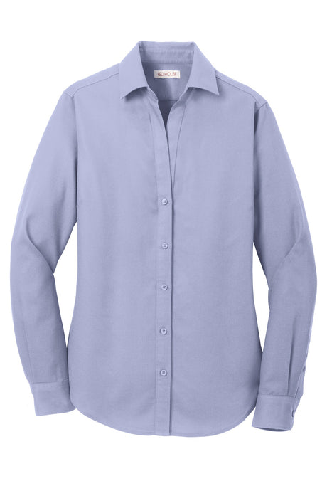 Red House Women's Non-Iron Diamond Dobby Shirt. RH77 Red House