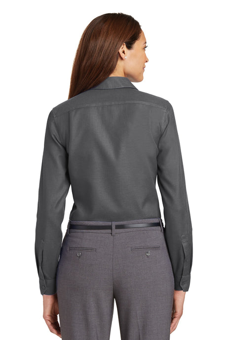 Red House Women's Non-Iron Diamond Dobby Shirt. RH77 Red House