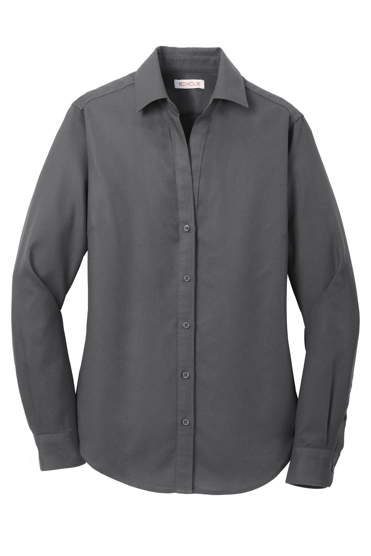 Red House Women's Non-Iron Diamond Dobby Shirt. RH77 Red House