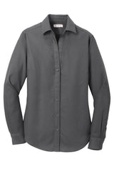 Red House Women's Non-Iron Diamond Dobby Shirt. RH77 Red House