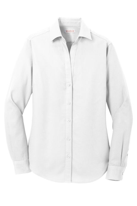 Red House Women's Non-Iron Diamond Dobby Shirt. RH77 Red House