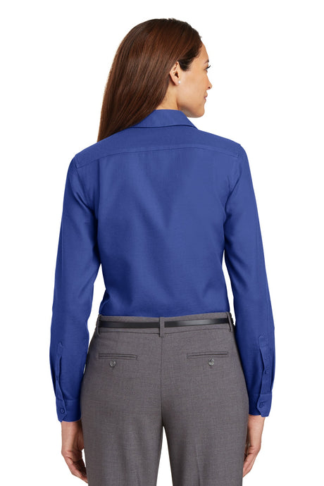 Red House Women's Non-Iron Diamond Dobby Shirt. RH77 Red House