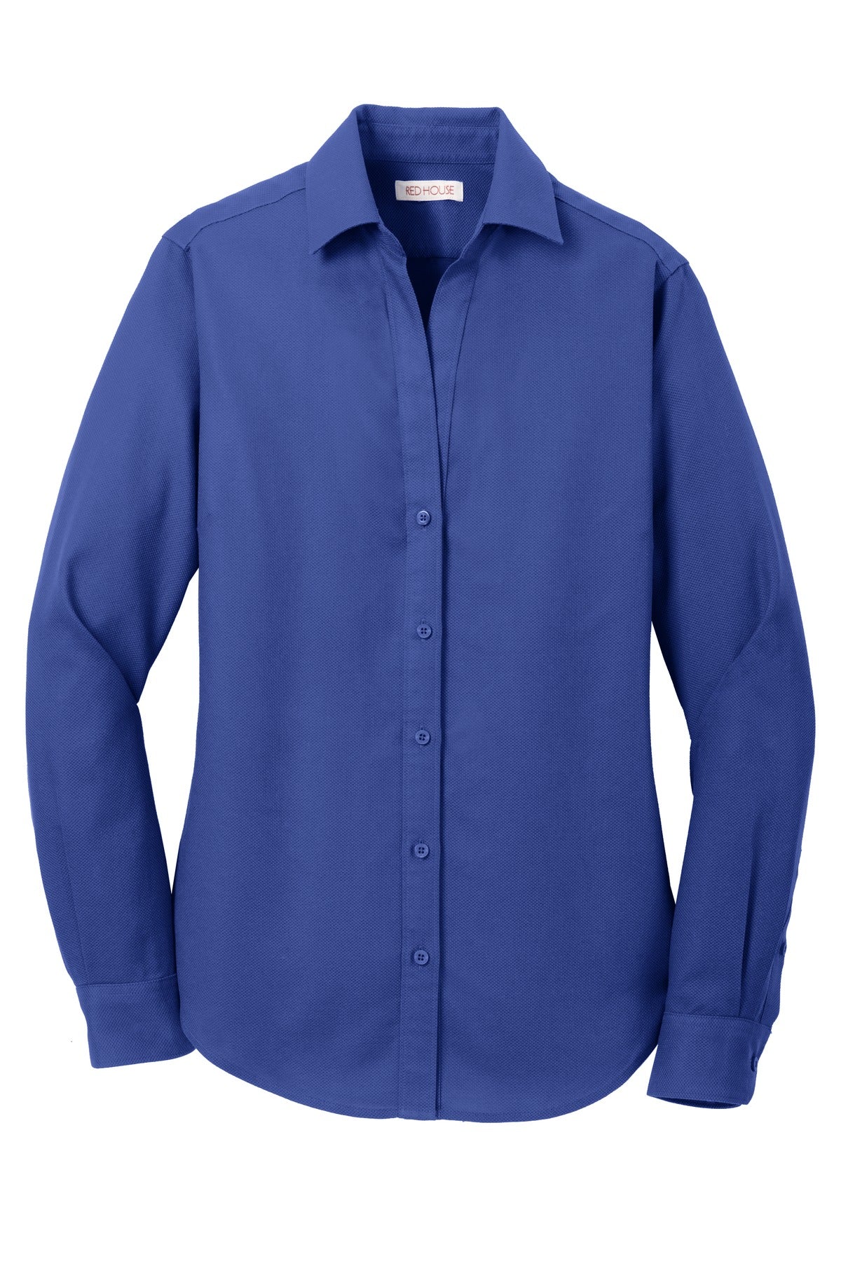 Red House Women's Non-Iron Diamond Dobby Shirt. RH77 Red House