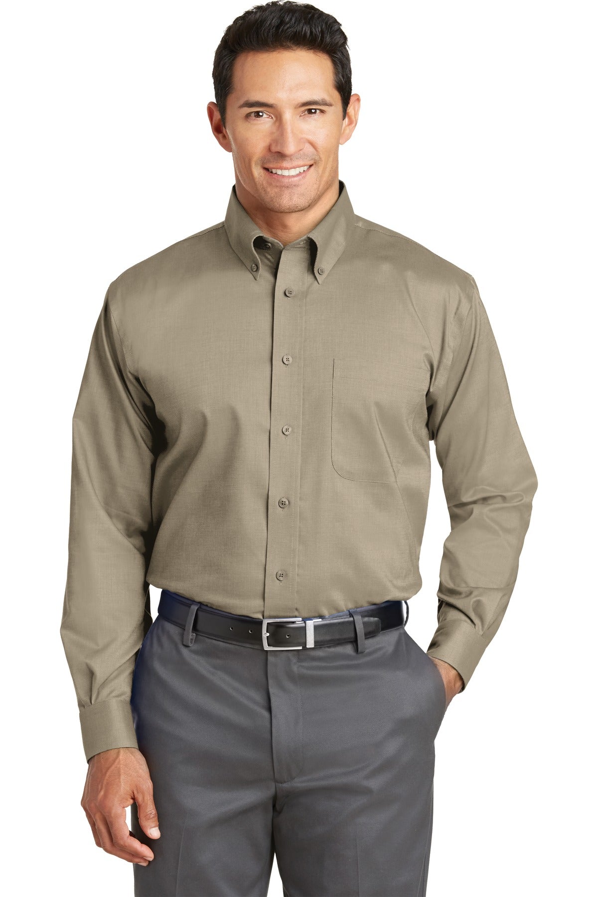 Red House Men's Nailhead Non-Iron Shirt. RH37 Red House