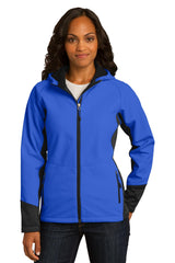 Port Authority   Women's Vertical Hooded Soft Shell Jacket