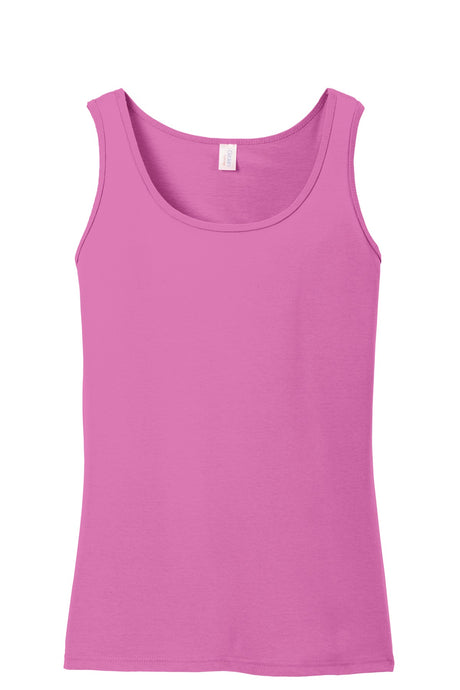 Gildan Women's Softstyle Junior Fit Tank Top Womens Apparel Shirts & Tops