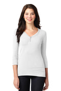 Port Authority Women's   Concept Stretch 3/4-Sleeve Scoop Henley