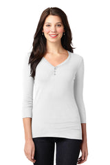 Port Authority Women's   Concept Stretch 3/4-Sleeve Scoop Henley