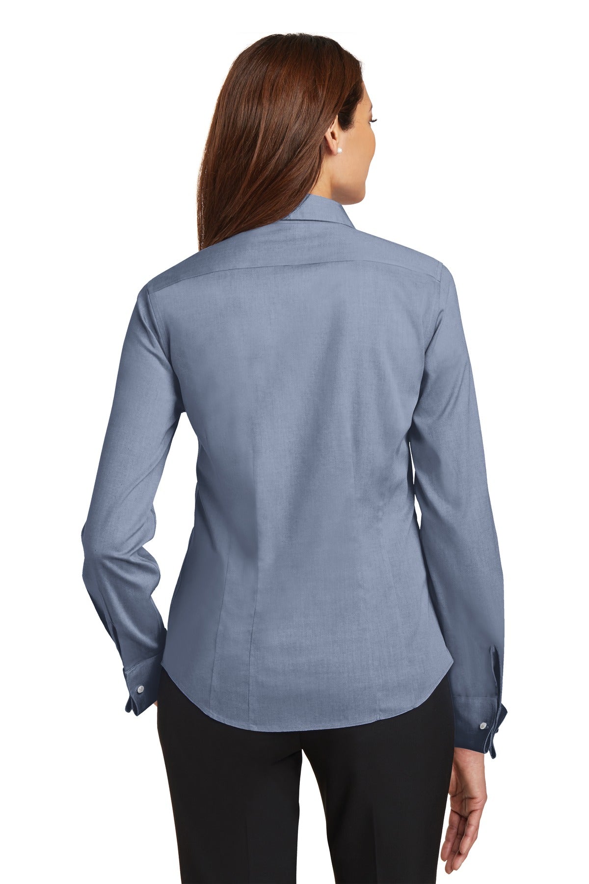 Red House Women's French Cuff Non-Iron Pinpoint Oxford Shirt. RH63 Red House