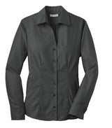 Red House Women's French Cuff Non-Iron Pinpoint Oxford Shirt. RH63 Red House