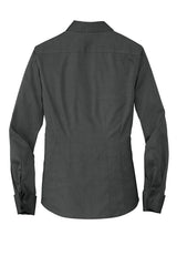 Red House Women's French Cuff Non-Iron Pinpoint Oxford Shirt. RH63 Red House