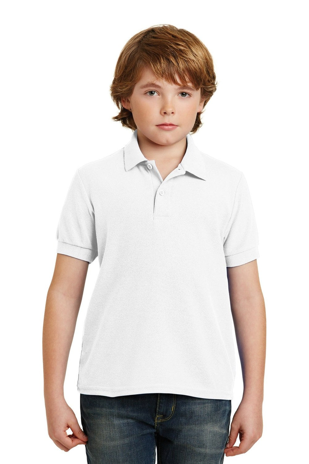 Gildan Youth DryBlend Double Pique Sport Shirt Youth Apparel Shirts & Tops