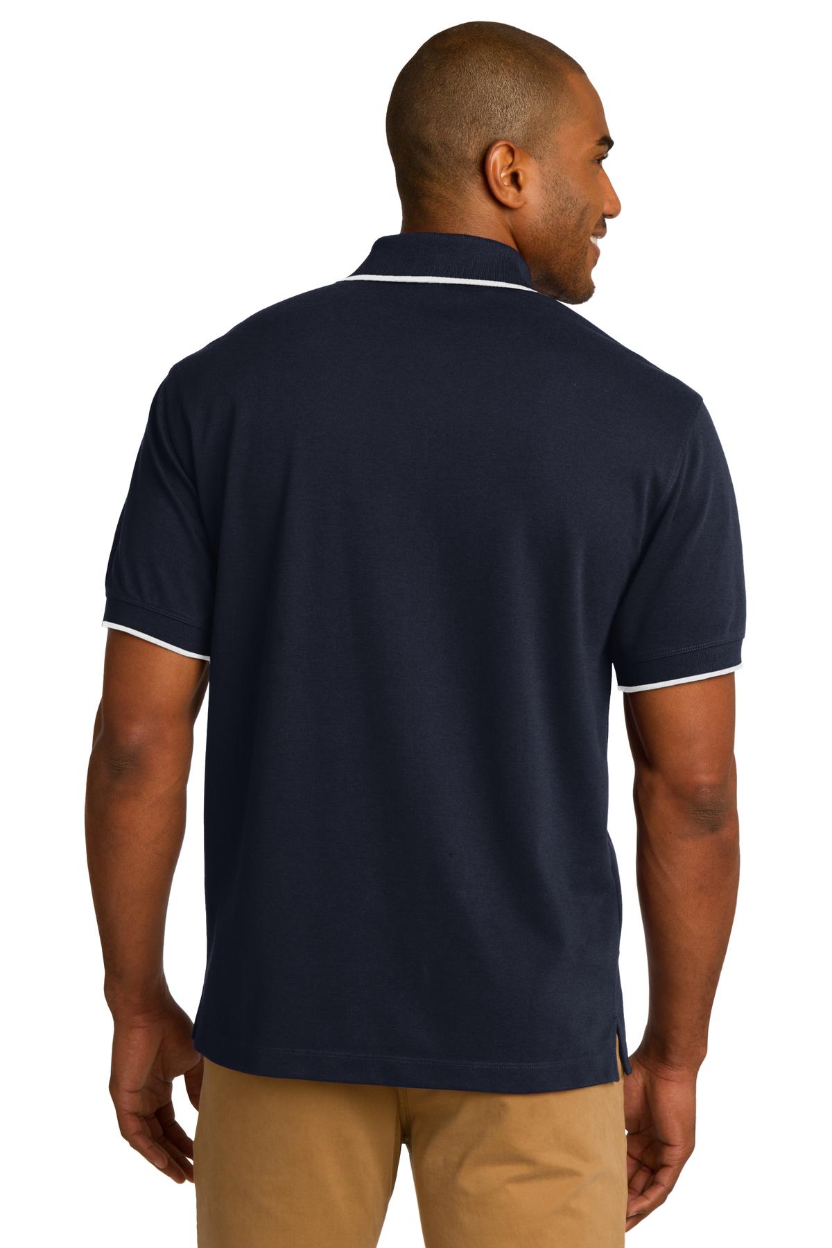 Port Authority Men's   Rapid Dry Tipped Polo-2