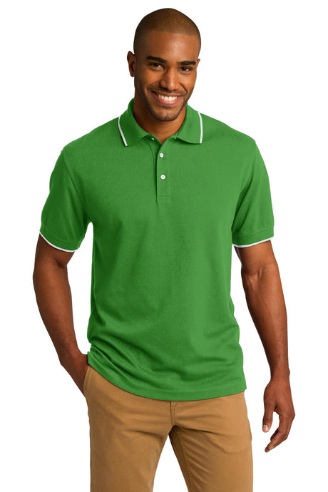 Port Authority Men's   Rapid Dry Tipped Polo