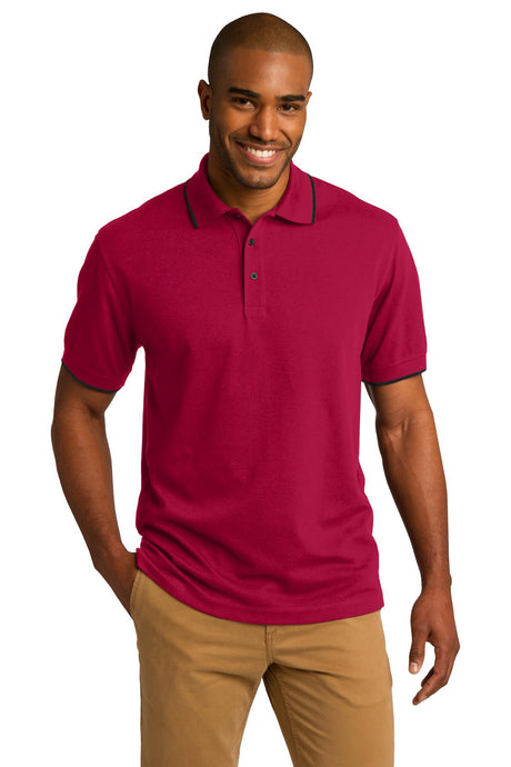 Port Authority Men's   Rapid Dry Tipped Polo