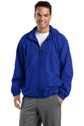 Sport-Tek Men's   Tall Hooded Raglan Jacket