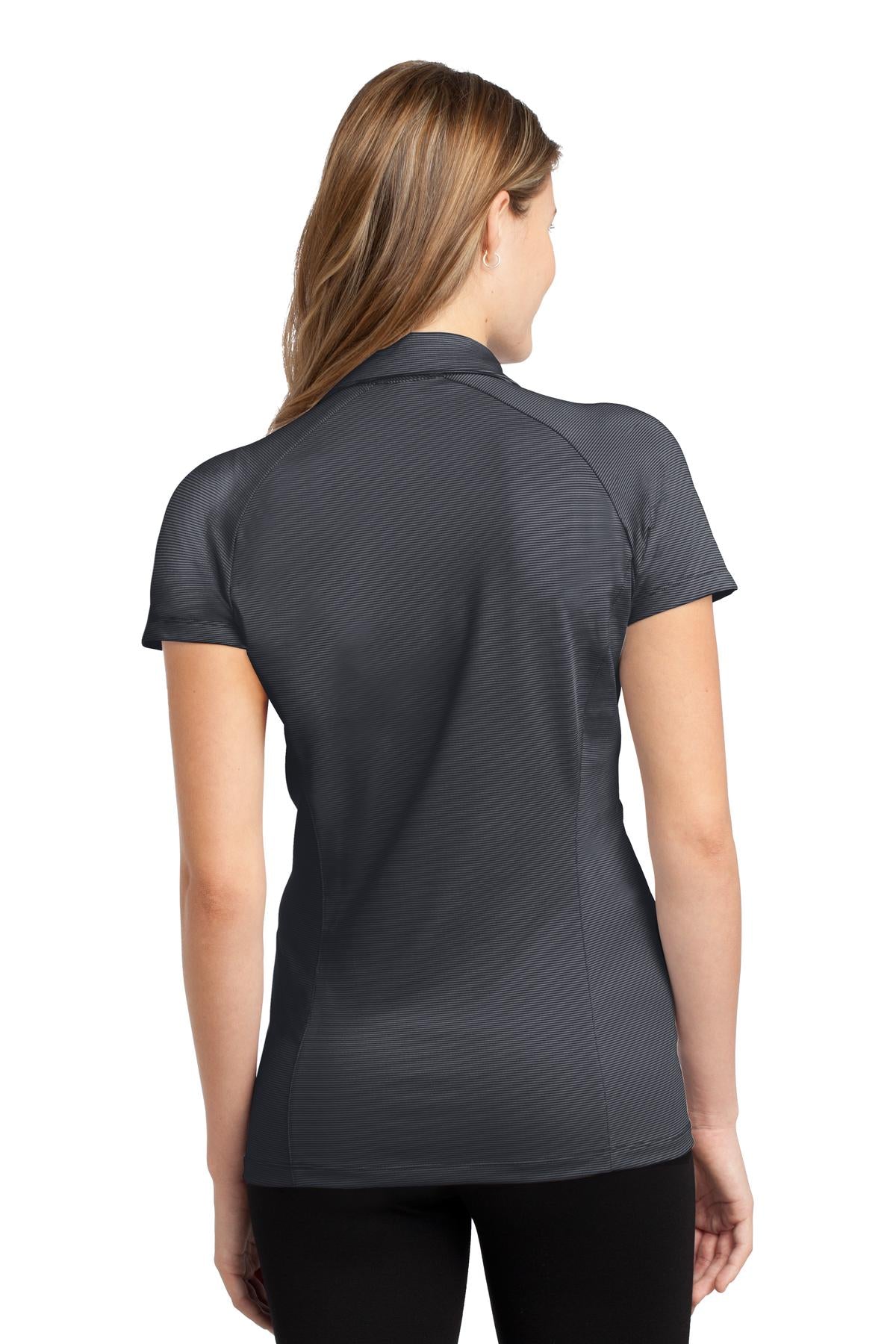 Port Authority Ladies Fine Stripe Performance Polo. L558