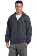 Sport-Tek Men's   Tall Hooded Raglan Jacket