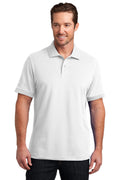District  Made   Men's Stretch Pique Polo