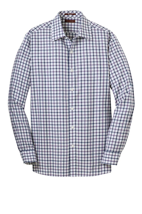 Red House Men's Tricolor Check Slim Fit Non-Iron Shirt. RH74 Red House
