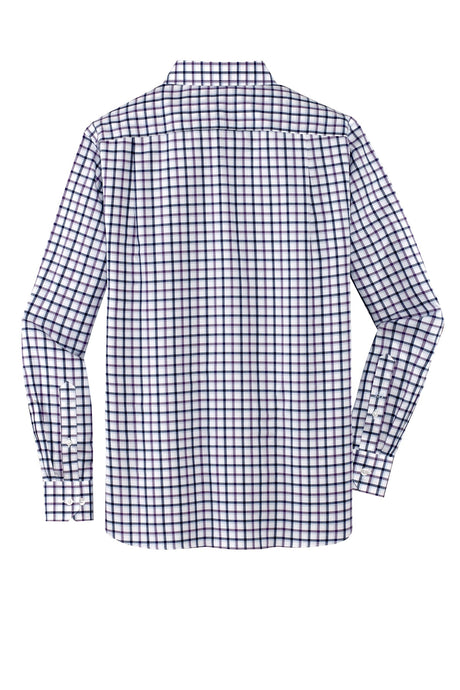 Red House Men's Tricolor Check Slim Fit Non-Iron Shirt. RH74 Red House