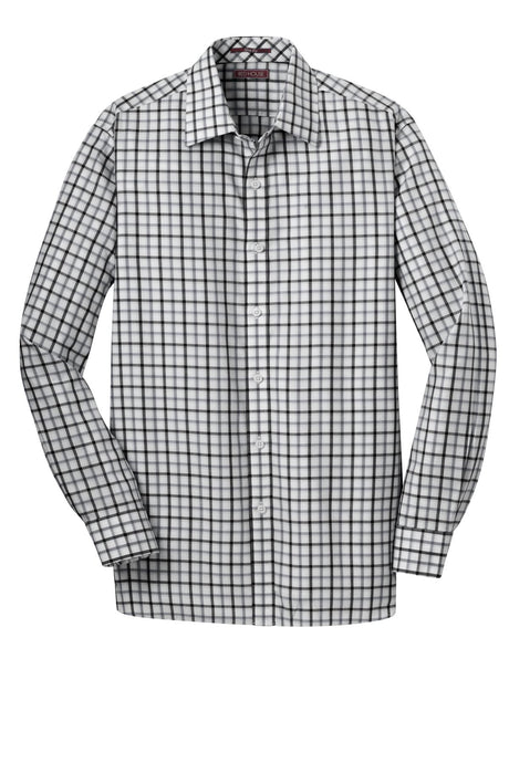 Red House Men's Tricolor Check Slim Fit Non-Iron Shirt. RH74 Red House