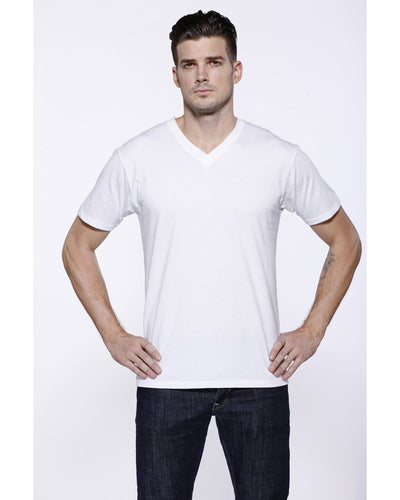 StarTee Men's CVC V-Neck T-Shirt