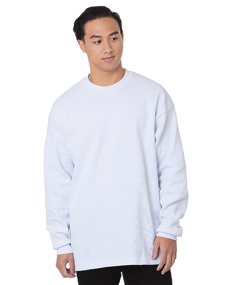 Bayside Heavyweight Waffle Knit Long-Sleeve Thermal Bayside