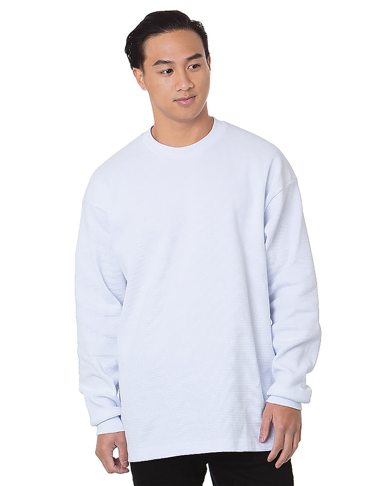 Bayside Heavyweight Waffle Knit Long-Sleeve Thermal