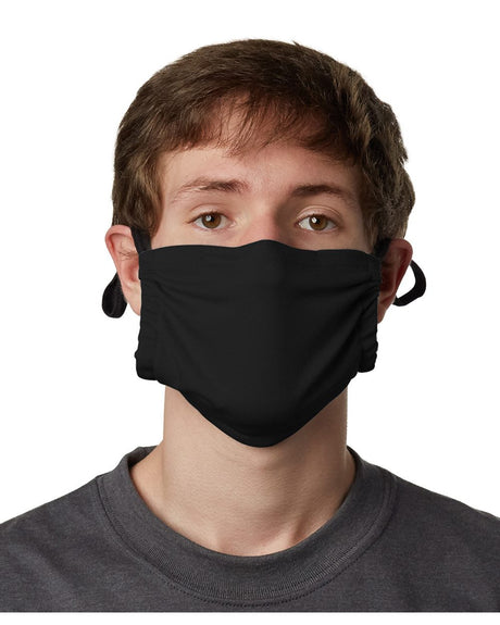 Hanes 2-Ply Cotton Pocket Face Mask Hanes