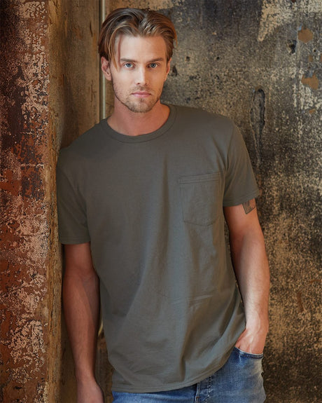 Anvil Men's Lightweight Pocket T-Shirt Anvil