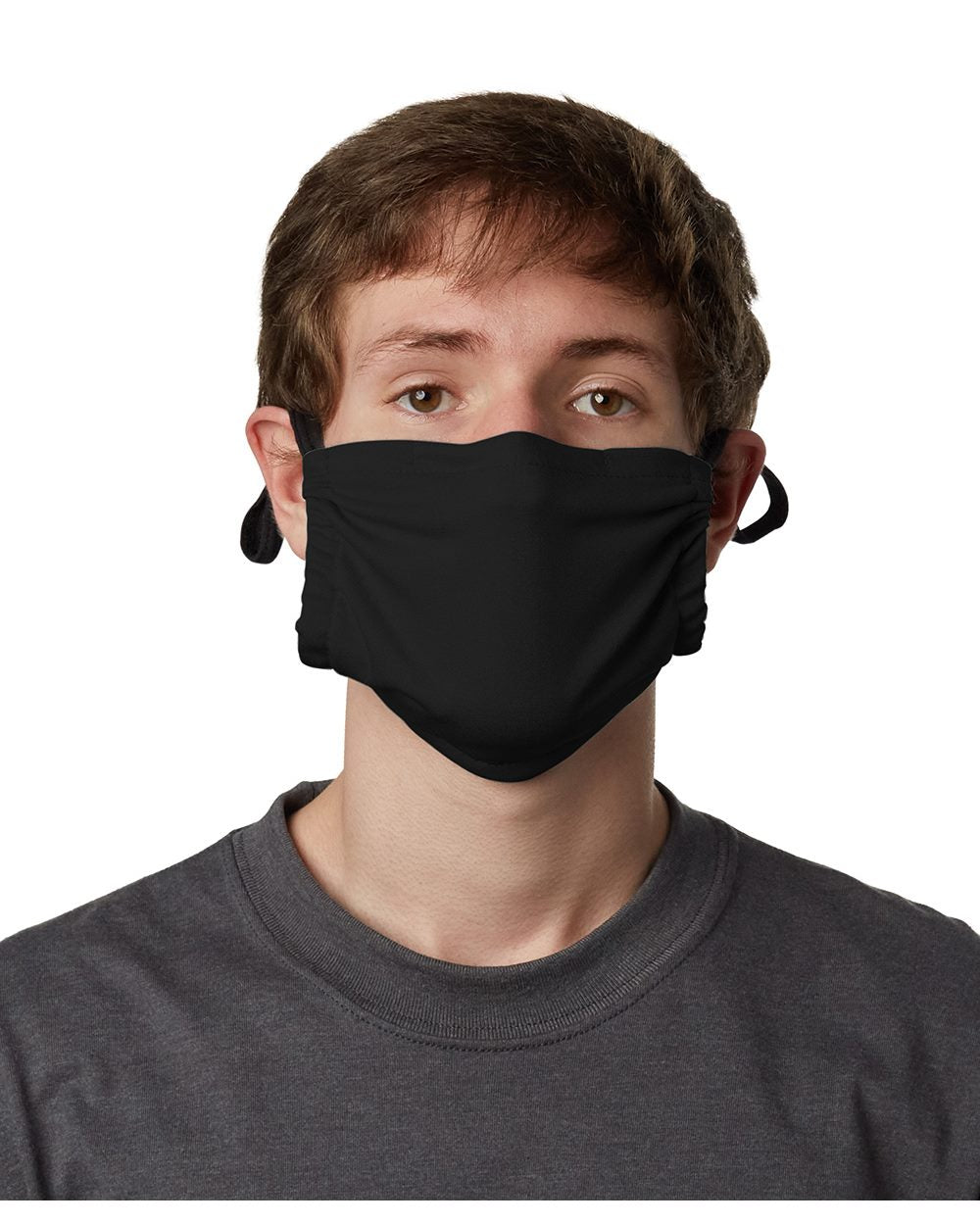 Hanes 2-Ply Polyester Pocket Face Mask Hanes