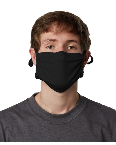 Hanes 2-Ply Polyester Pocket Face Mask Hanes