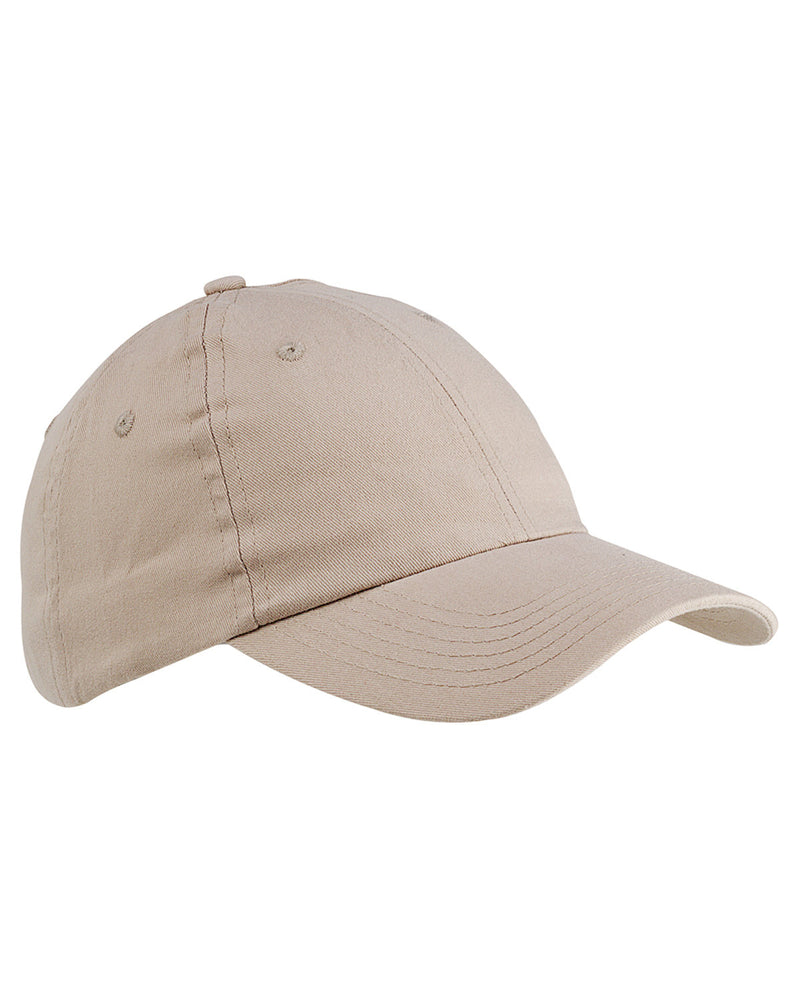 Big Accessories 6-Panel Brushed Twill Unstructured Cap