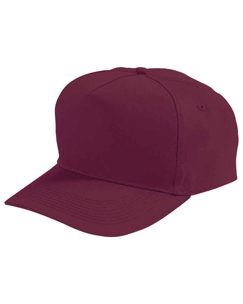 Augusta Sportswear Adult 5-Panel Cotton Twill Cap